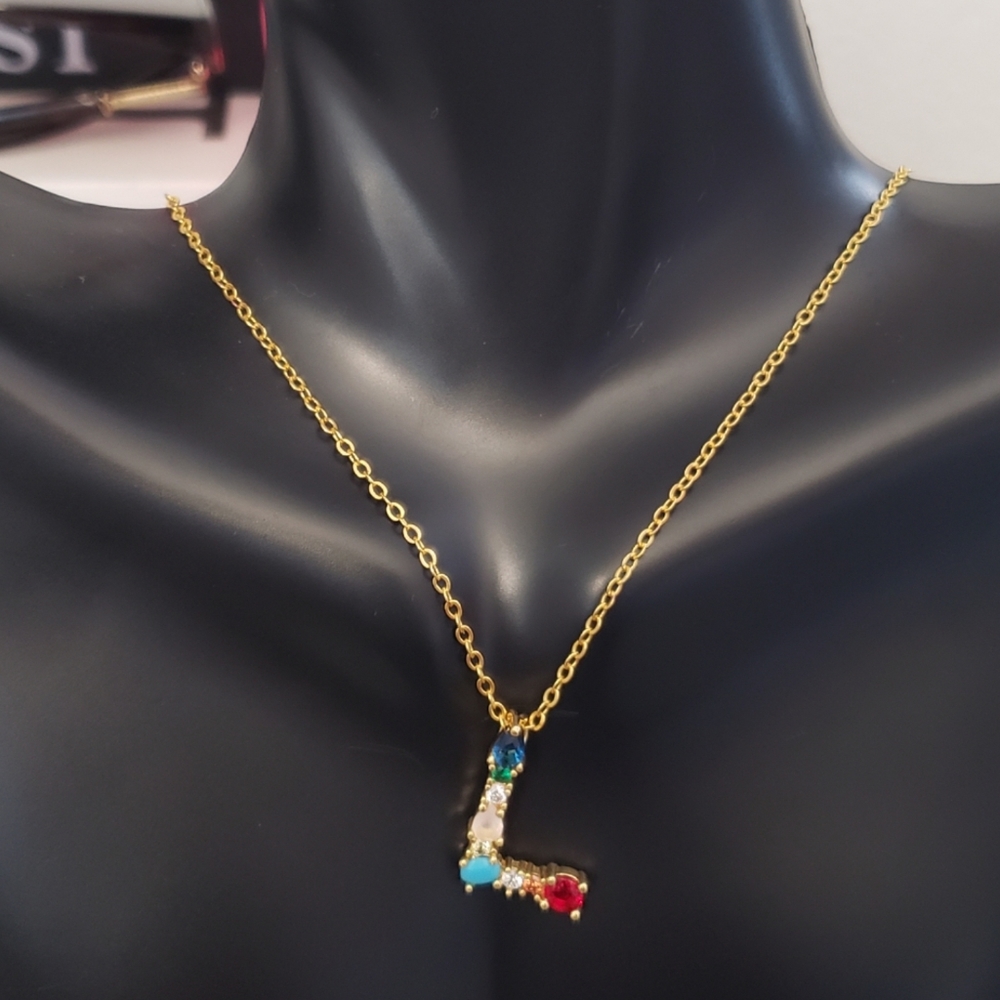 Initial necklace